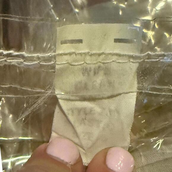 Parisienne Clear Vinyl Overlay Jeans Small Red Embroidered Logo Y2K Pants - Picture 6 of 8